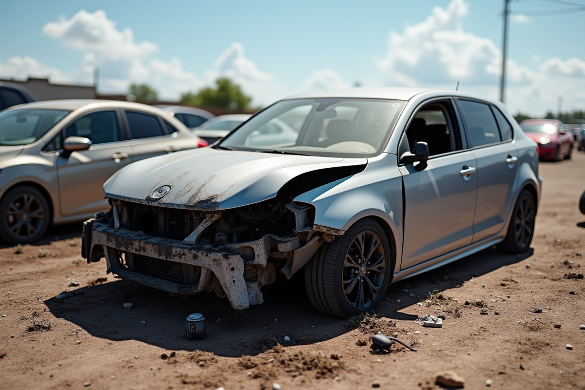 voiture accidentée